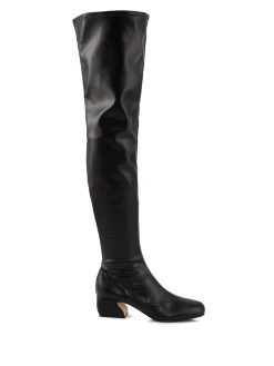 Overknee-Boots Schwarz