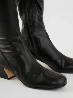 Overknee-Boots Schwarz
