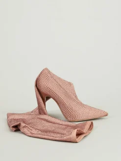 Overknee-Stiefel 'Logan Cuissardes' Rosé