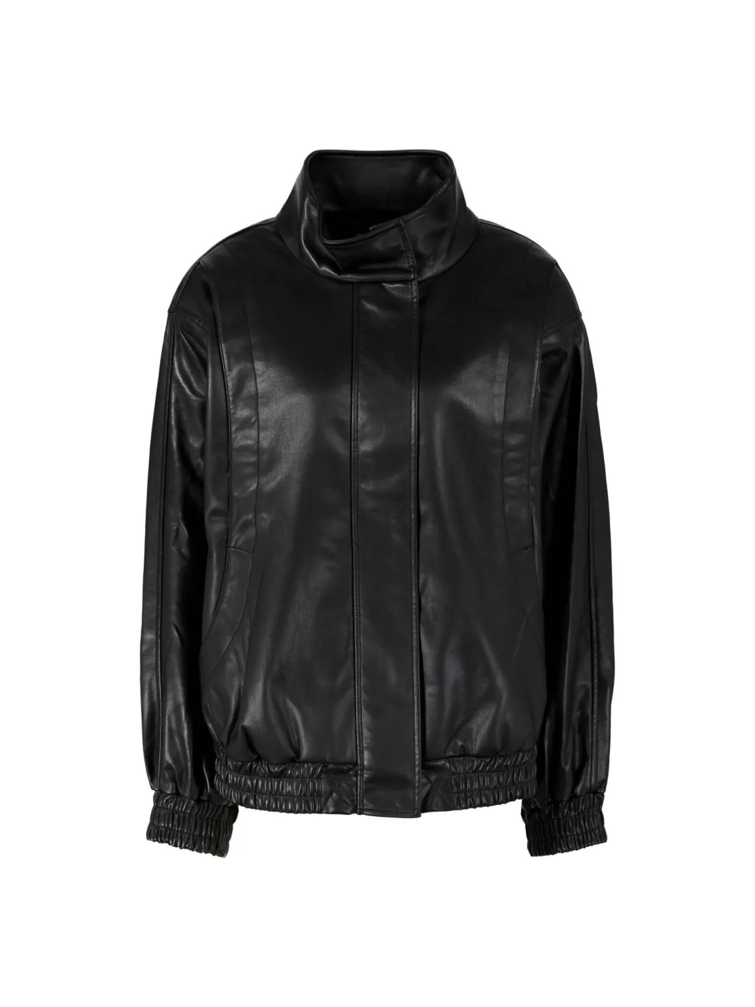 Oversize Bomberjacke 'Brooklyn Panel' Schwarz