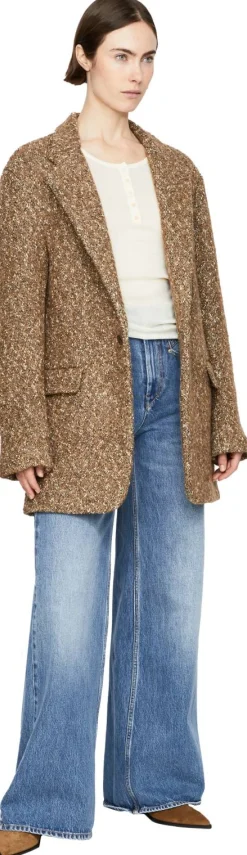 Oversized Blazer Braun