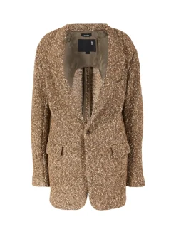 Oversized Blazer Braun