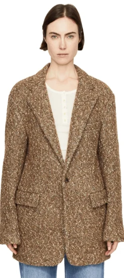 Oversized Blazer Braun