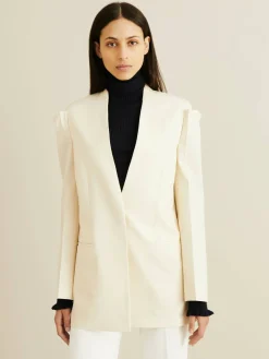 Oversized Blazer Crème