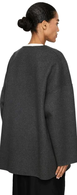 Oversized Cashmere-Jacke 'Elke' Anthrazit