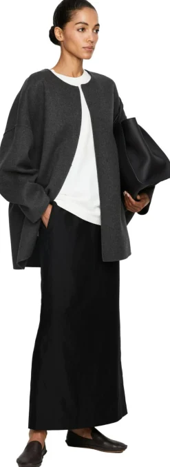 Oversized Cashmere-Jacke 'Elke' Anthrazit