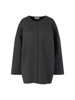Oversized Cashmere-Jacke 'Elke' Anthrazit