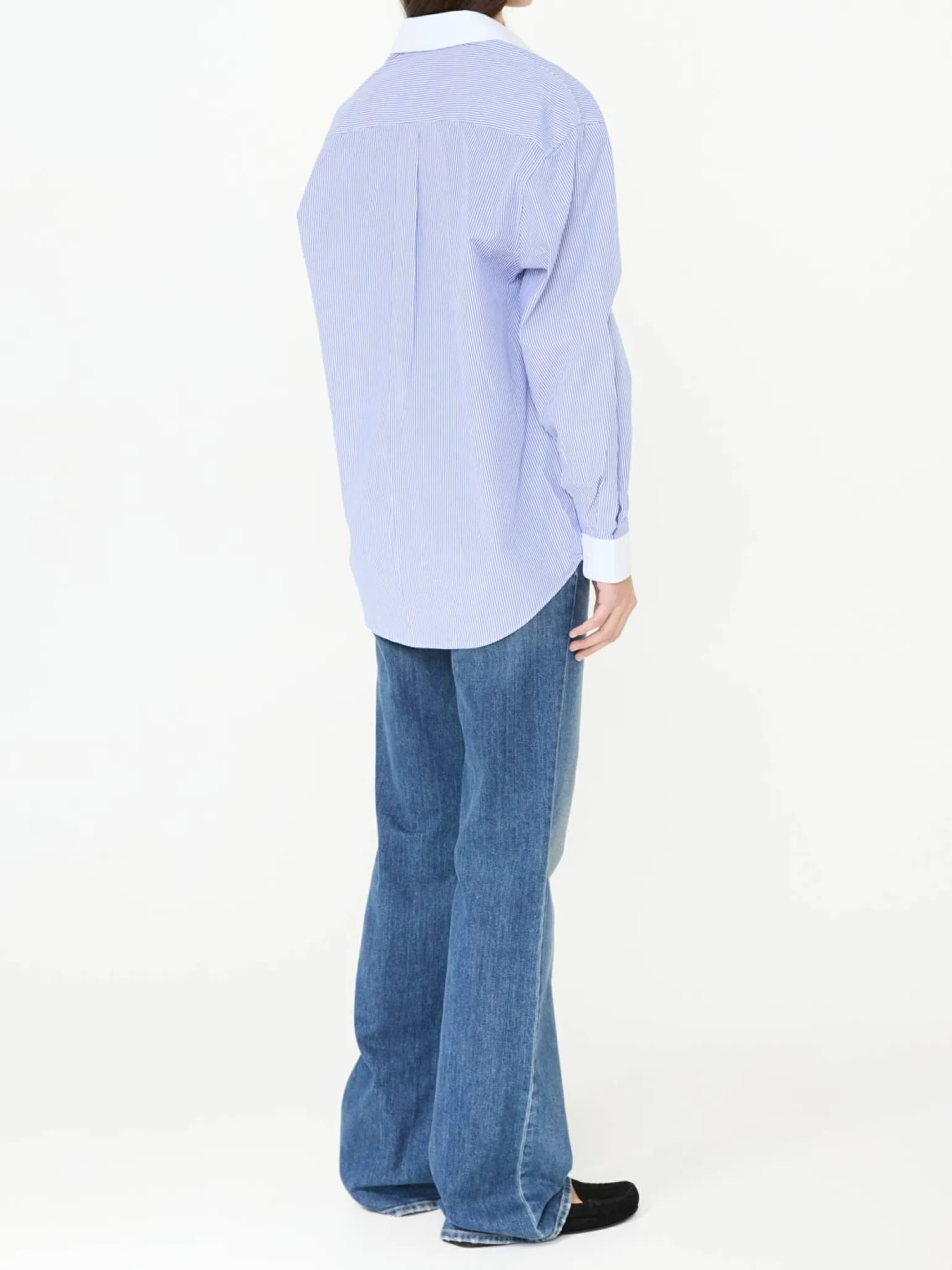 Oversized Hemd Blau