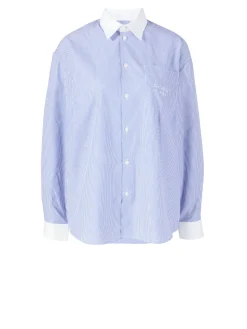 Oversized Hemd Blau