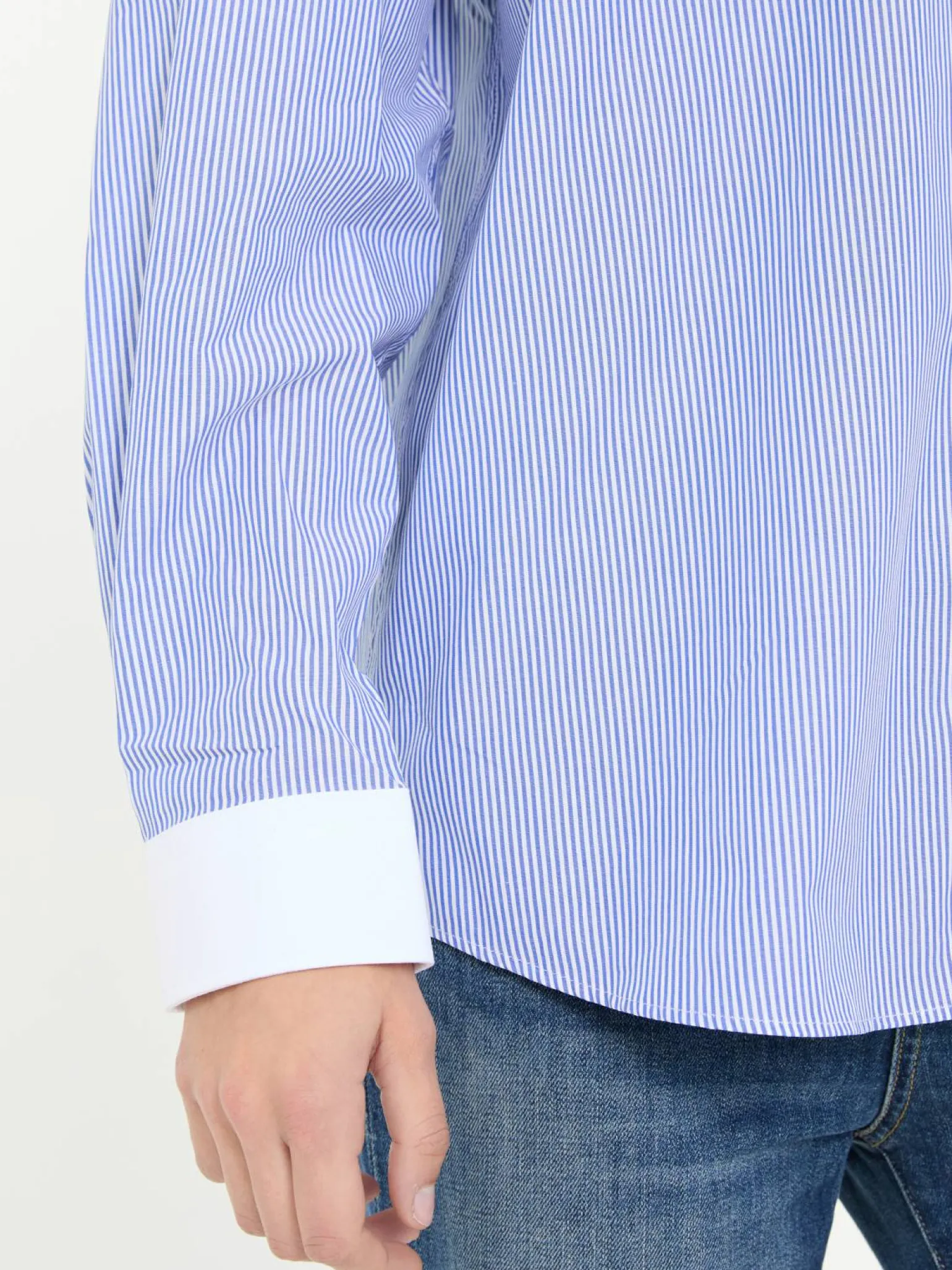 Oversized Hemd Blau