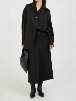 Oversized Hemd 'Breakfast Club' Schwarz