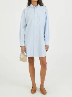 Oversized Hemd Hellblau