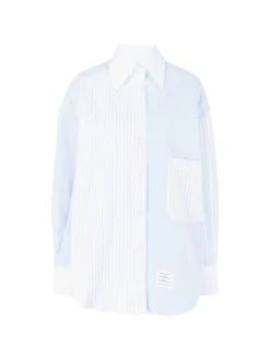Oversized Hemd Hellblau