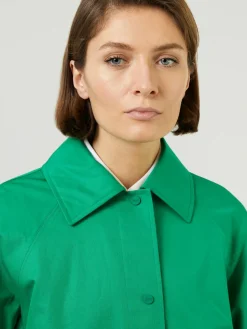 Oversized Jacke Grün