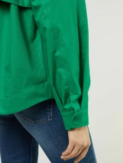Oversized Jacke Grün
