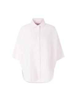 Oversized Leinenbluse 'Bianca' Rosé