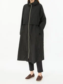 Oversized Parka Schwarz