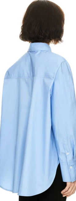 Oversized Shirt 'The Men's' Hellblau