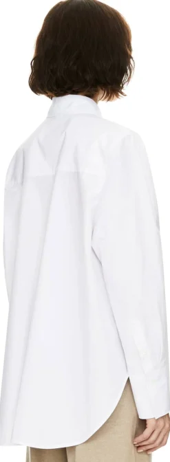 Oversized Shirt 'The Men's' Weiß