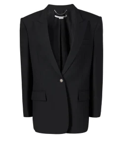 Oversized Wollblazer Schwarz