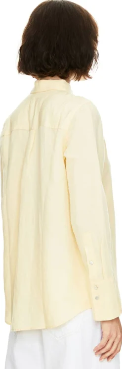 Oversize Hemd 'Knox' Gelb