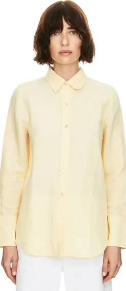 Oversize Hemd 'Knox' Gelb