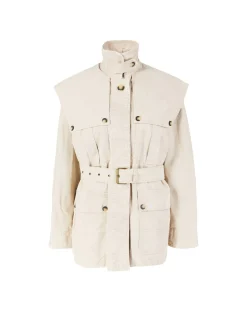 Parka 'Malika' Crème