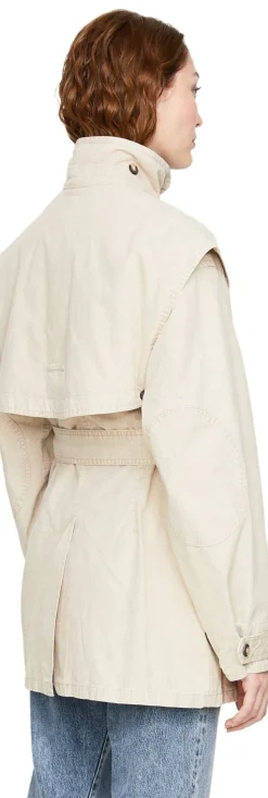Parka 'Malika' Crème
