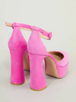 Plateausandale 'Holly D`Orsay' Pink