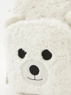 Plüsch-Rucksack 'Bear' Weiß