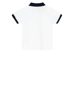 Polo-Shirt Weiß
