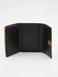 Portemonnaie 'Puffer Small Vertical' Schwarz