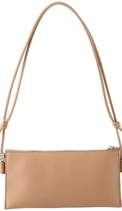 Pouch 'Joya' aus Kalbsleder Mocha