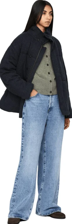 Pufferjacke 'Dillon' aus Midnight