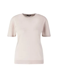 Pullover aus weicher Kidwolle der Angoraziege Beige