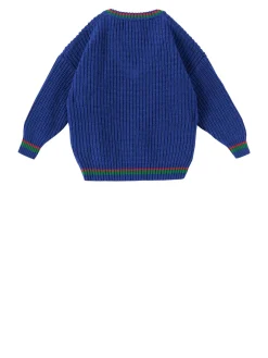 Pullover 'Gingerbread' Blau