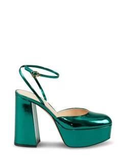 Pumps 'Dua' Dunkelgrün