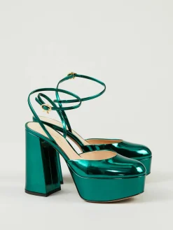 Pumps 'Dua' Dunkelgrün