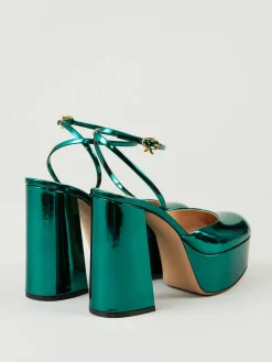 Pumps 'Dua' Dunkelgrün