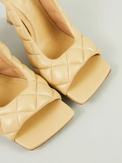 Pumps 'Padded Slingback Sandale' Cane Sugar