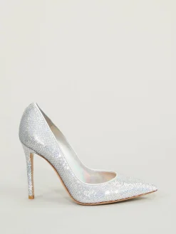 Pumps 'Sequin Holgram' Silber