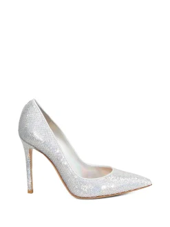 Pumps 'Sequin Holgram' Silber