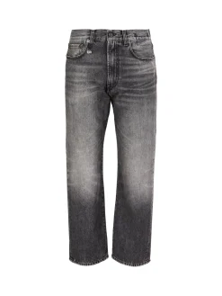 Relaxed-Fit-Jeans 'Boyfriend' Grau