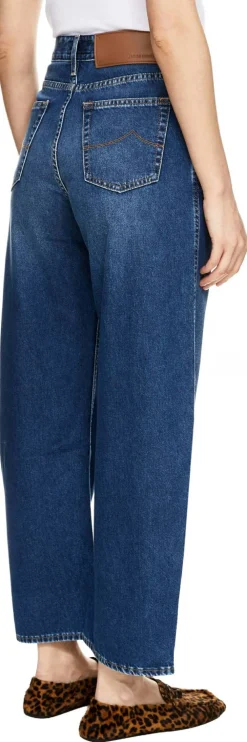 Relaxed-Fit Jeans 'Lila' Dunkelblau
