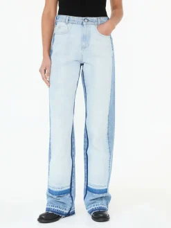 Relaxed Fit Jeans Mittelblau