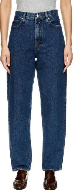 Relaxed-Fit Jeans 'The Neat' Mittelblau