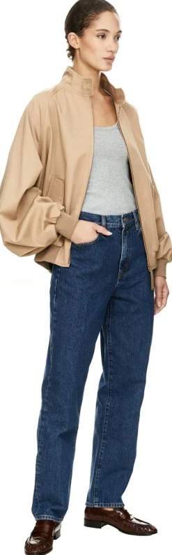 Relaxed-Fit Jeans 'The Neat' Mittelblau