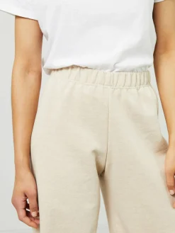 Relaxed-Fit-Jogginghose Crème