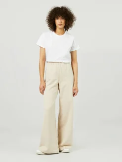 Relaxed-Fit-Jogginghose Crème