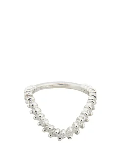 Ring 'Alliance Vague Diamants' Silber
